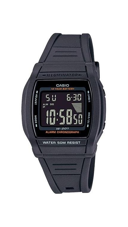 Часы Casio W-201-1B