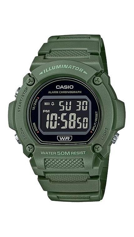 Часы Casio W-219HC-3B